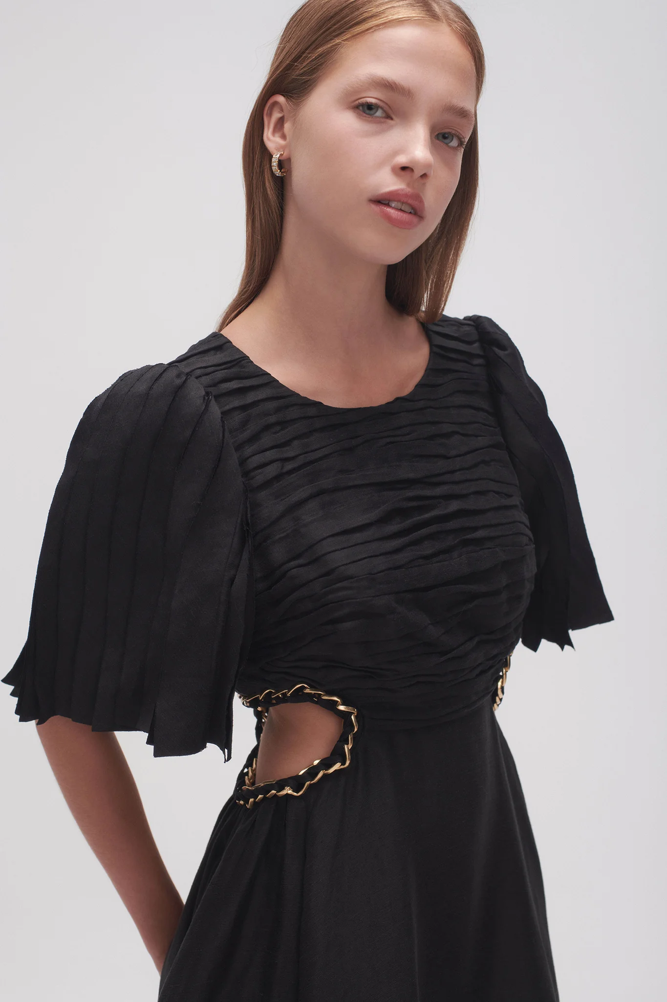 Monica Chainlink Midi Dress