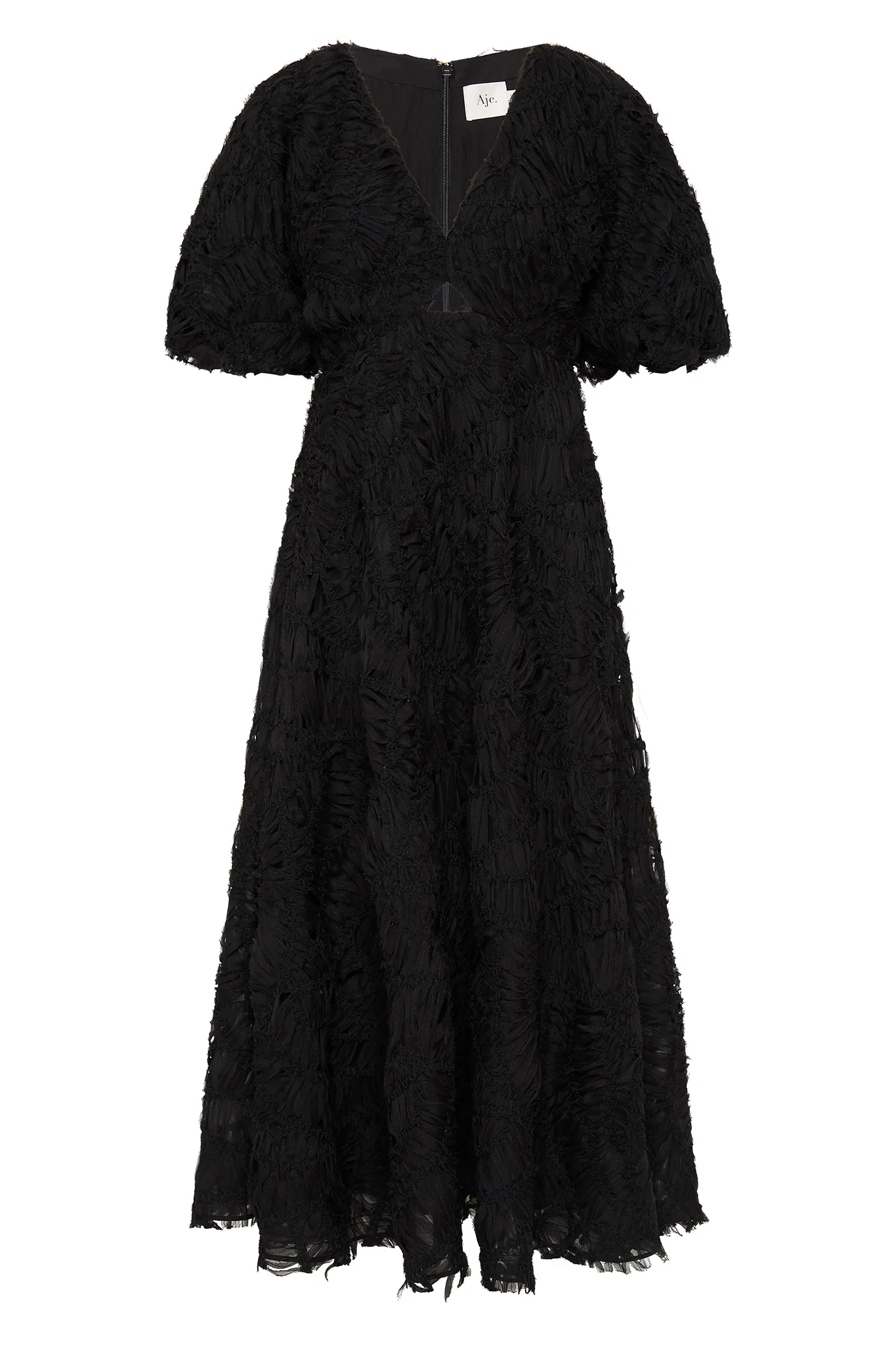 Florential Text Midi Dress