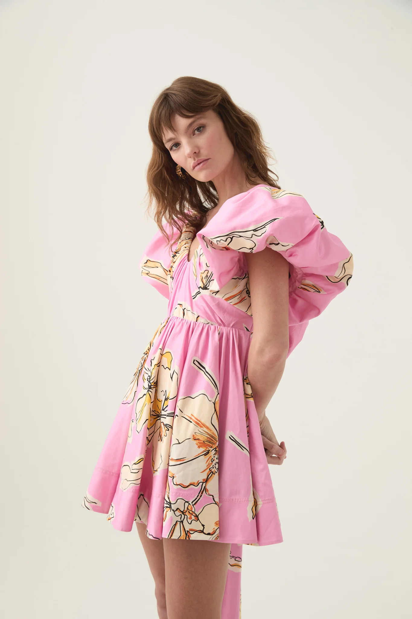 Gretta Bow Back Mini Dress