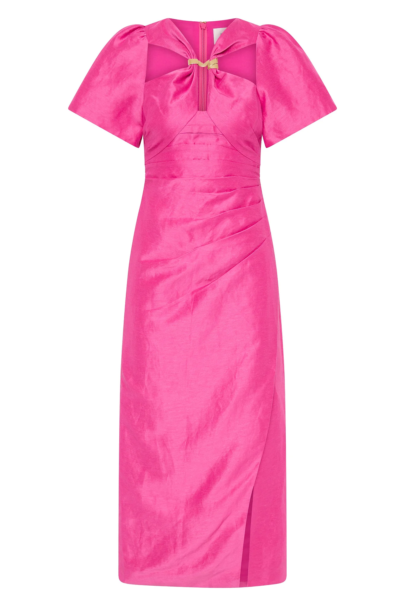 Presence Twisted Midi Dress