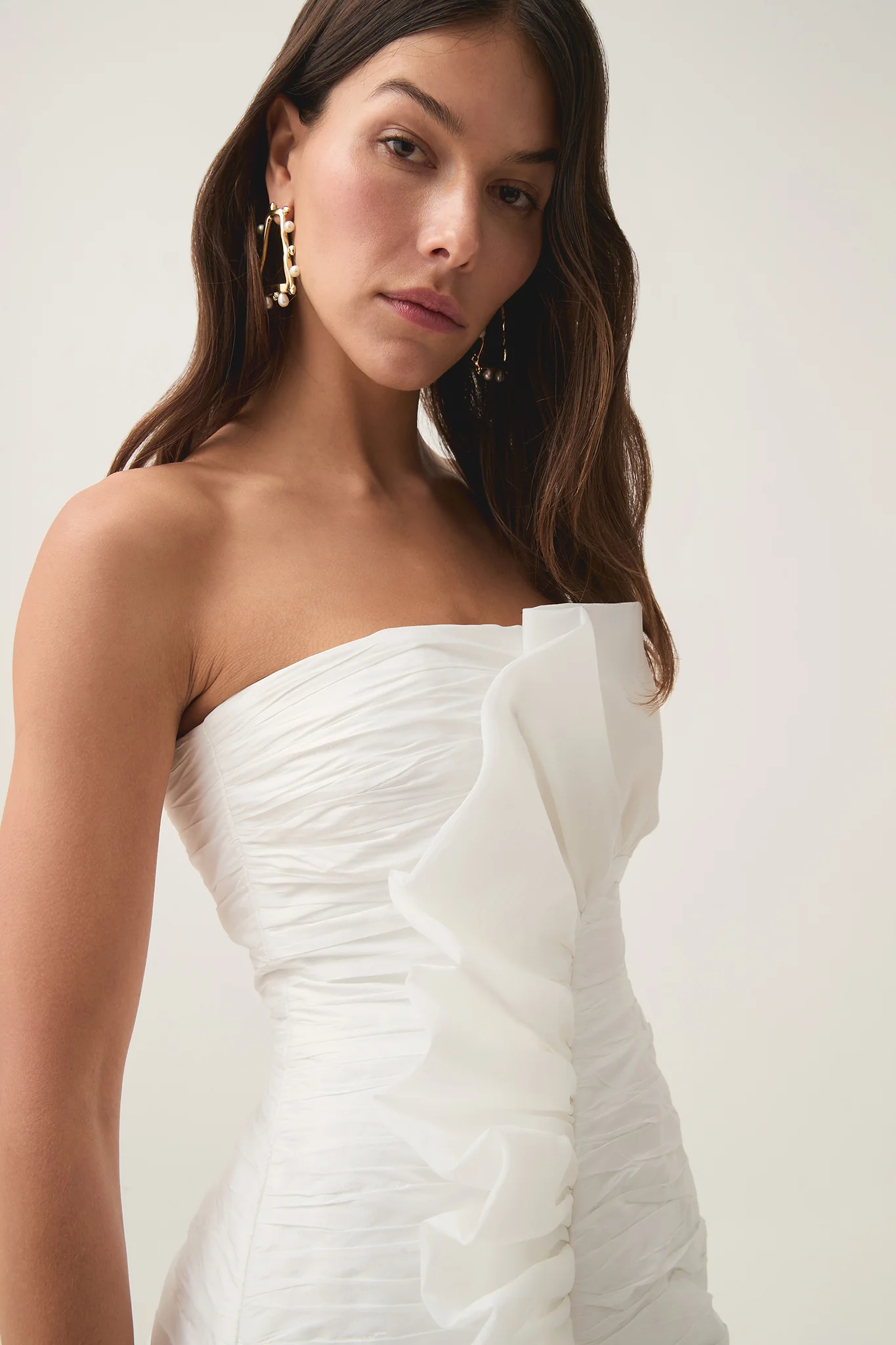 Telma Ruffle Mini Dress