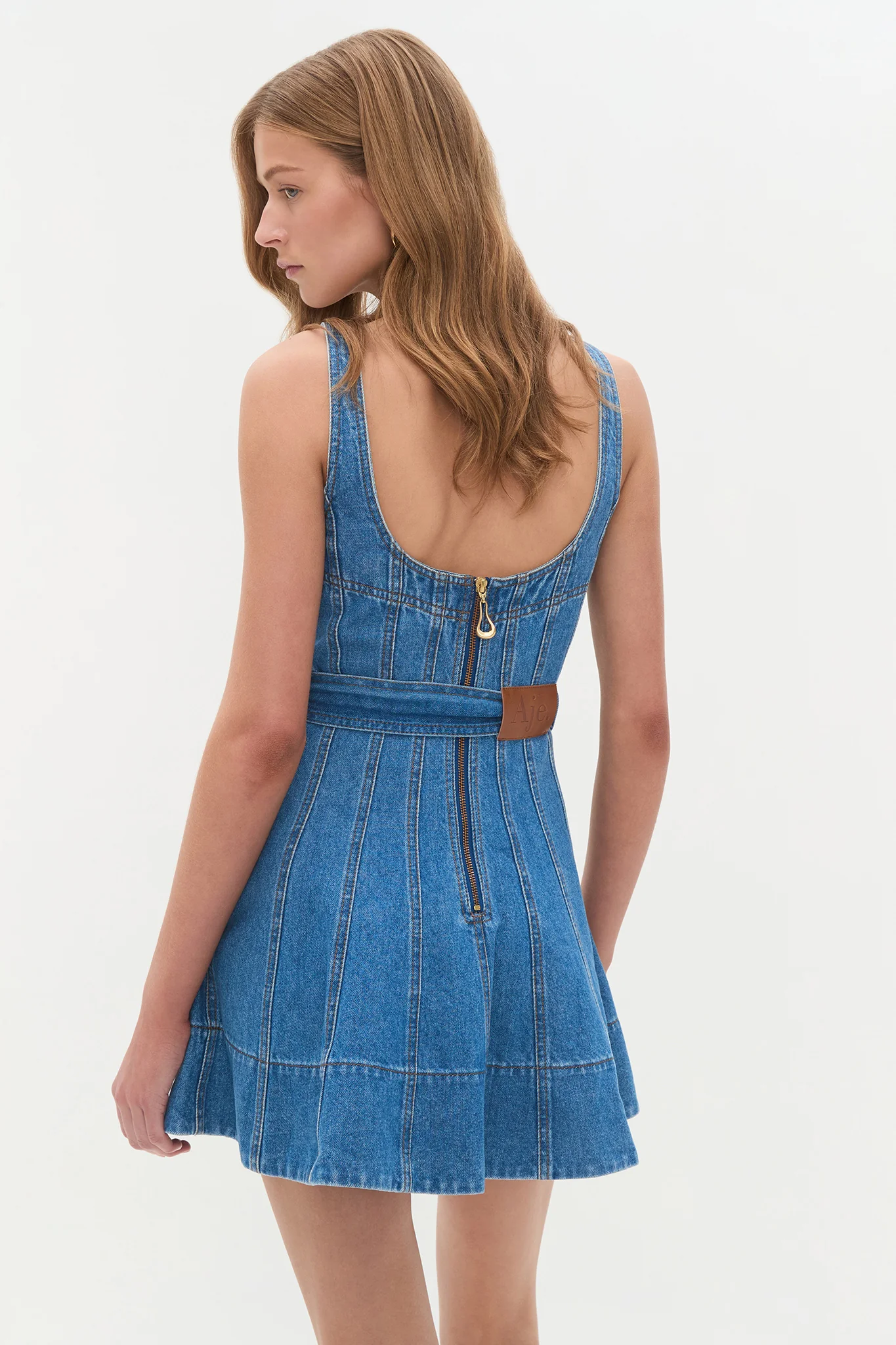 Rainer Denim Mini Dress