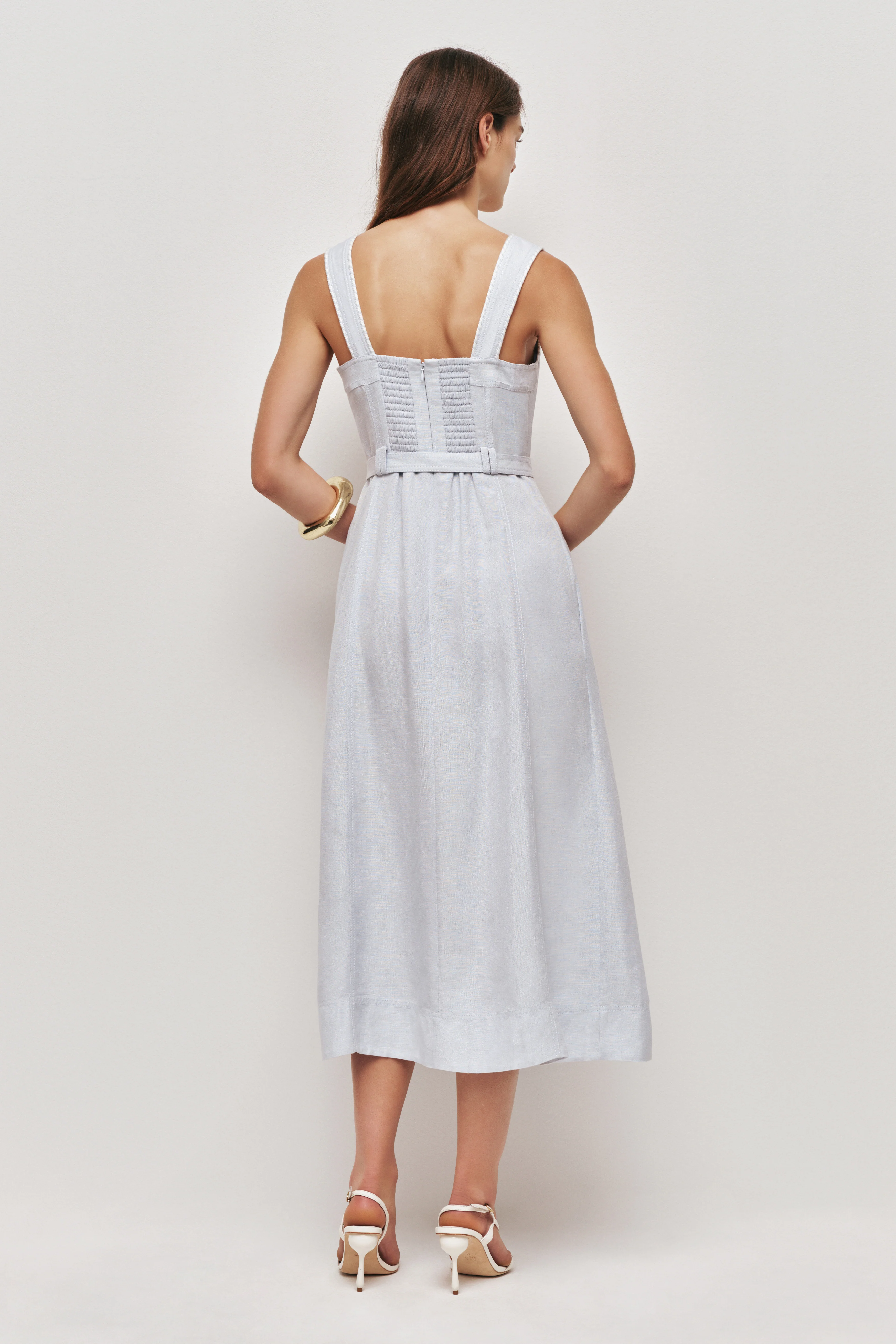 Celeste Utility Midi Dress