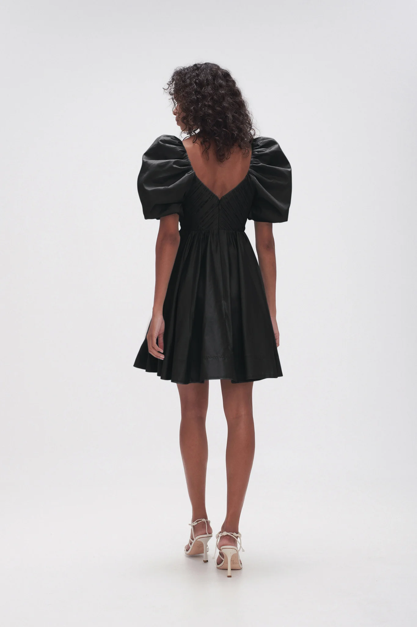 Gabrielle Plunge Mini Dress