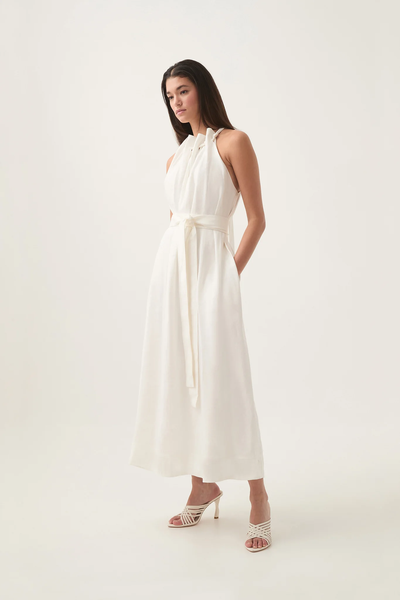 Mariel Trapeze Midi Dress