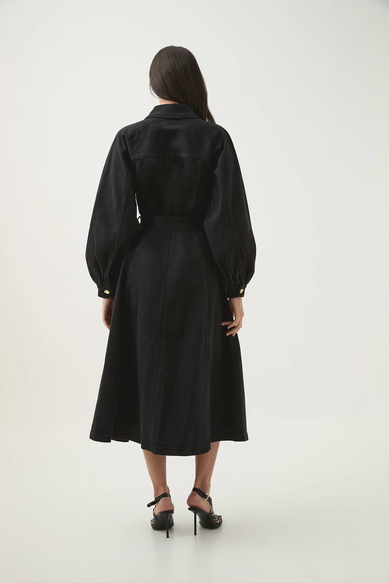 Maya Denim Midi Dress