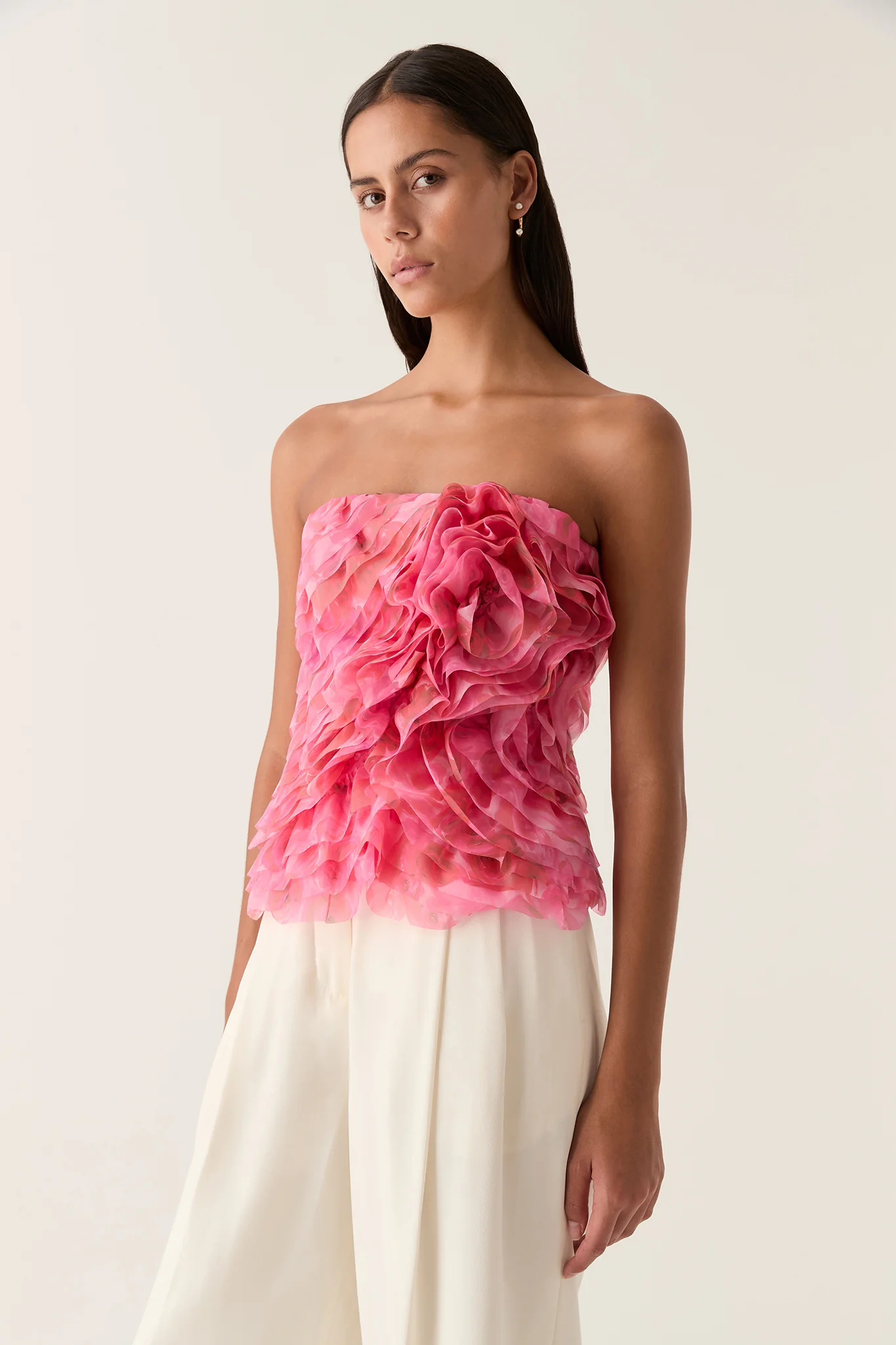 9230-charmed-rosette-ruffle-bustier-6.webp Charmed Rosette Ruffle Bustier