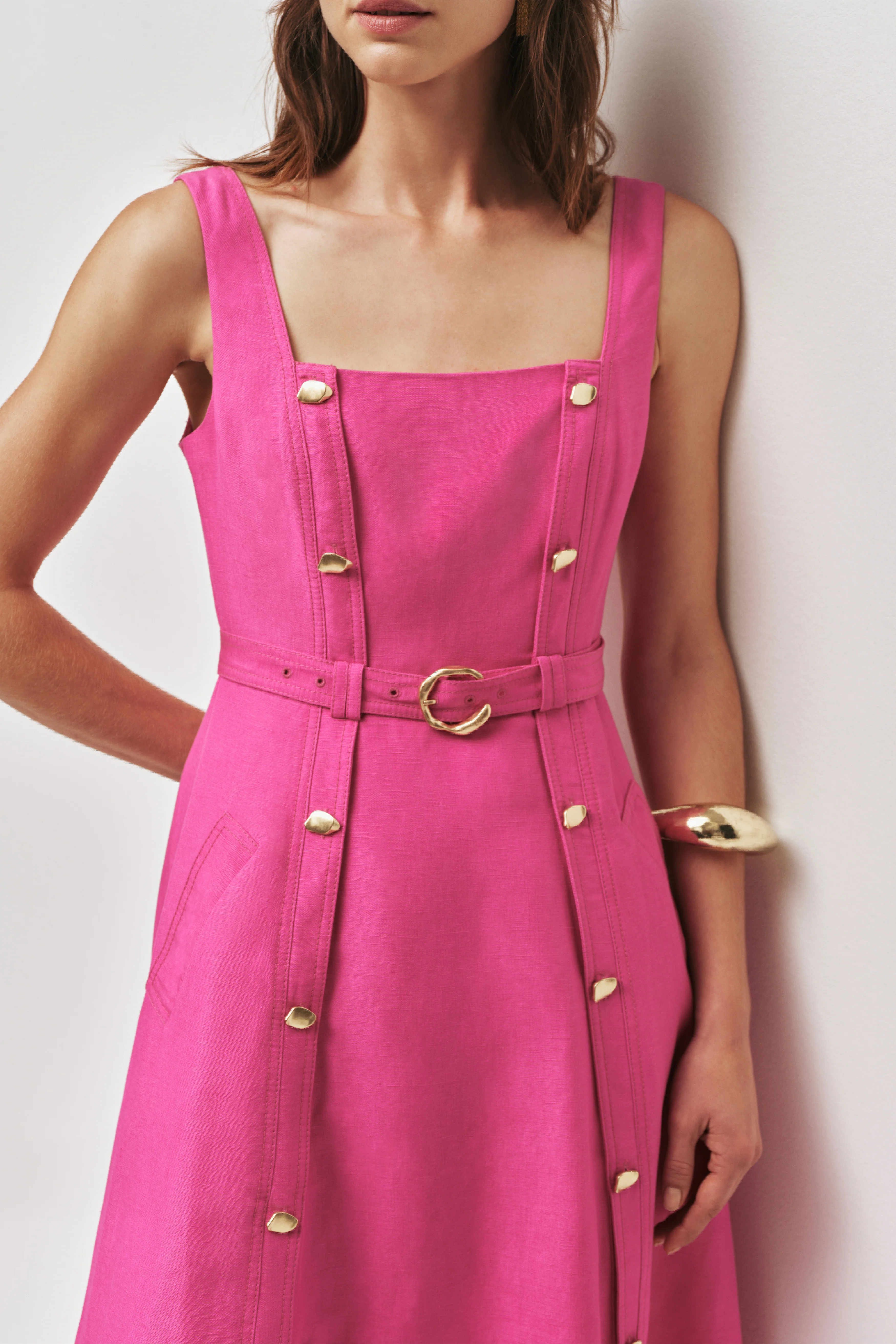 Prisma Utility Midi Dress