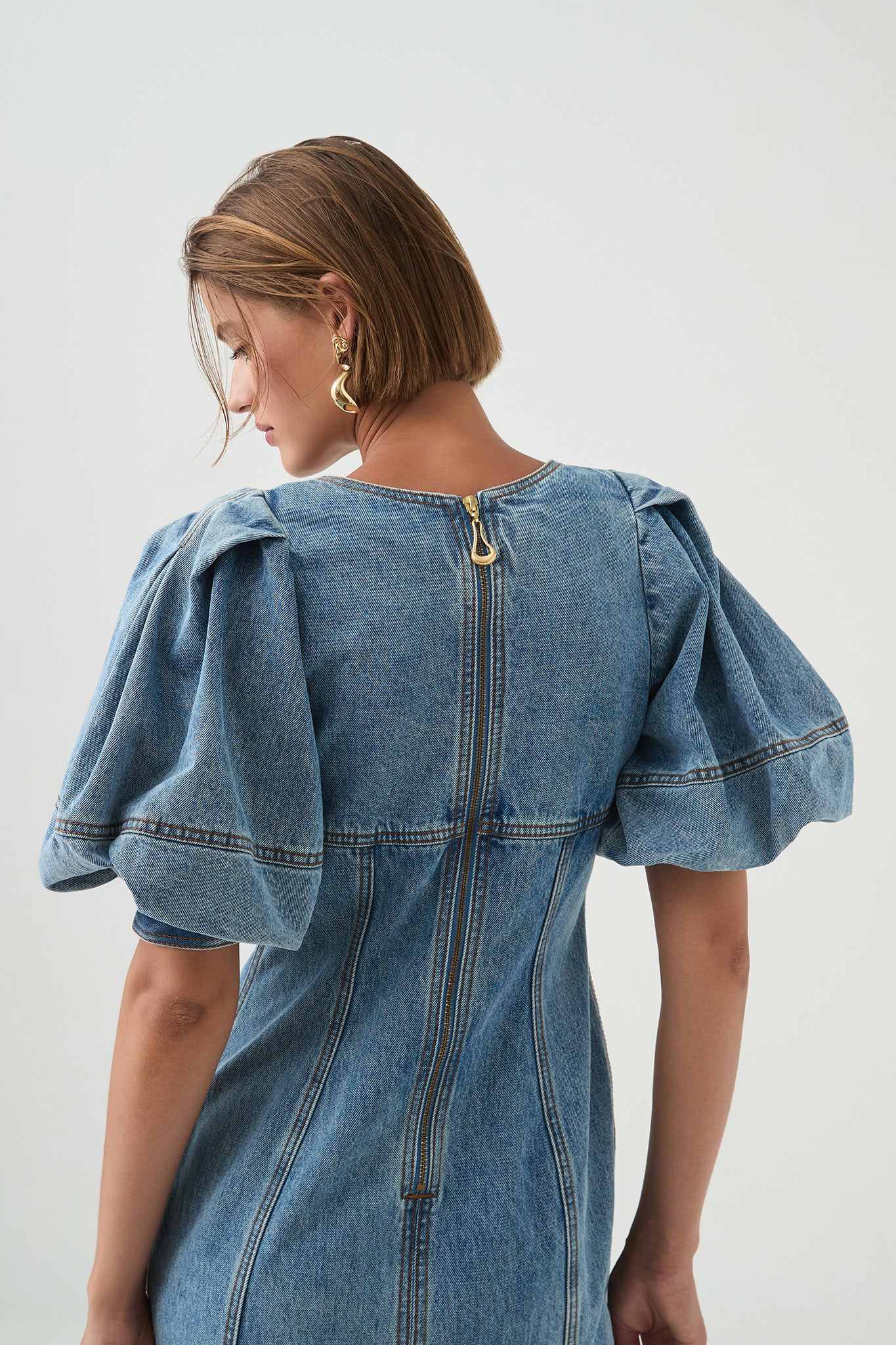 Juno Denim Mini Dress