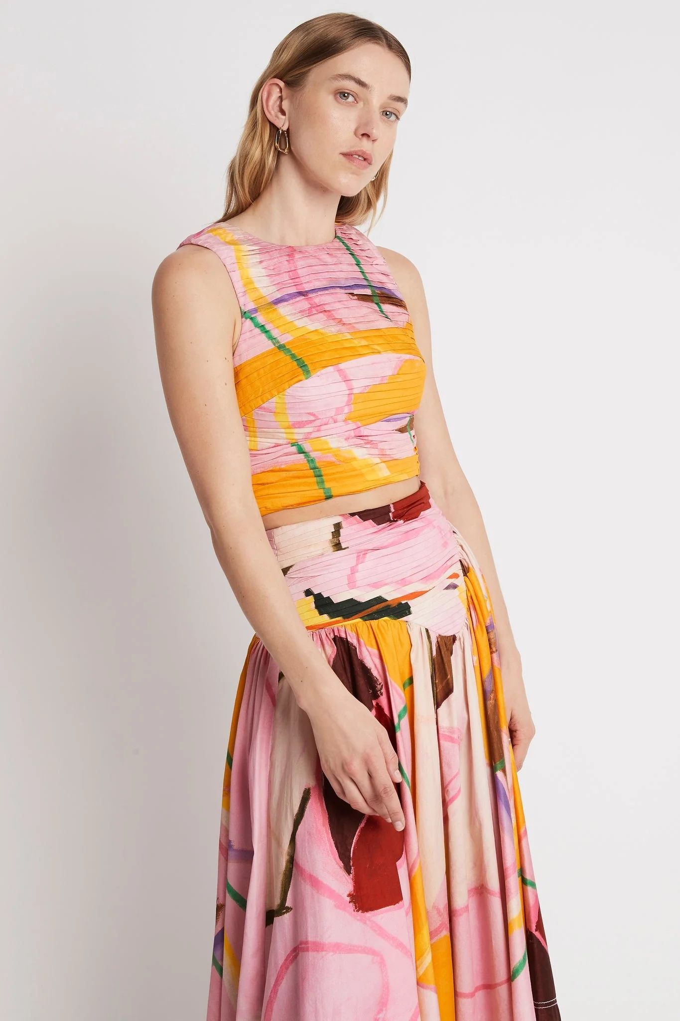 Palette Ruched Top