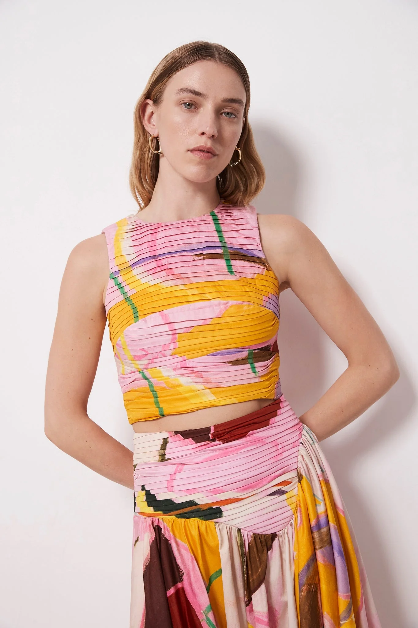Palette Ruched Top
