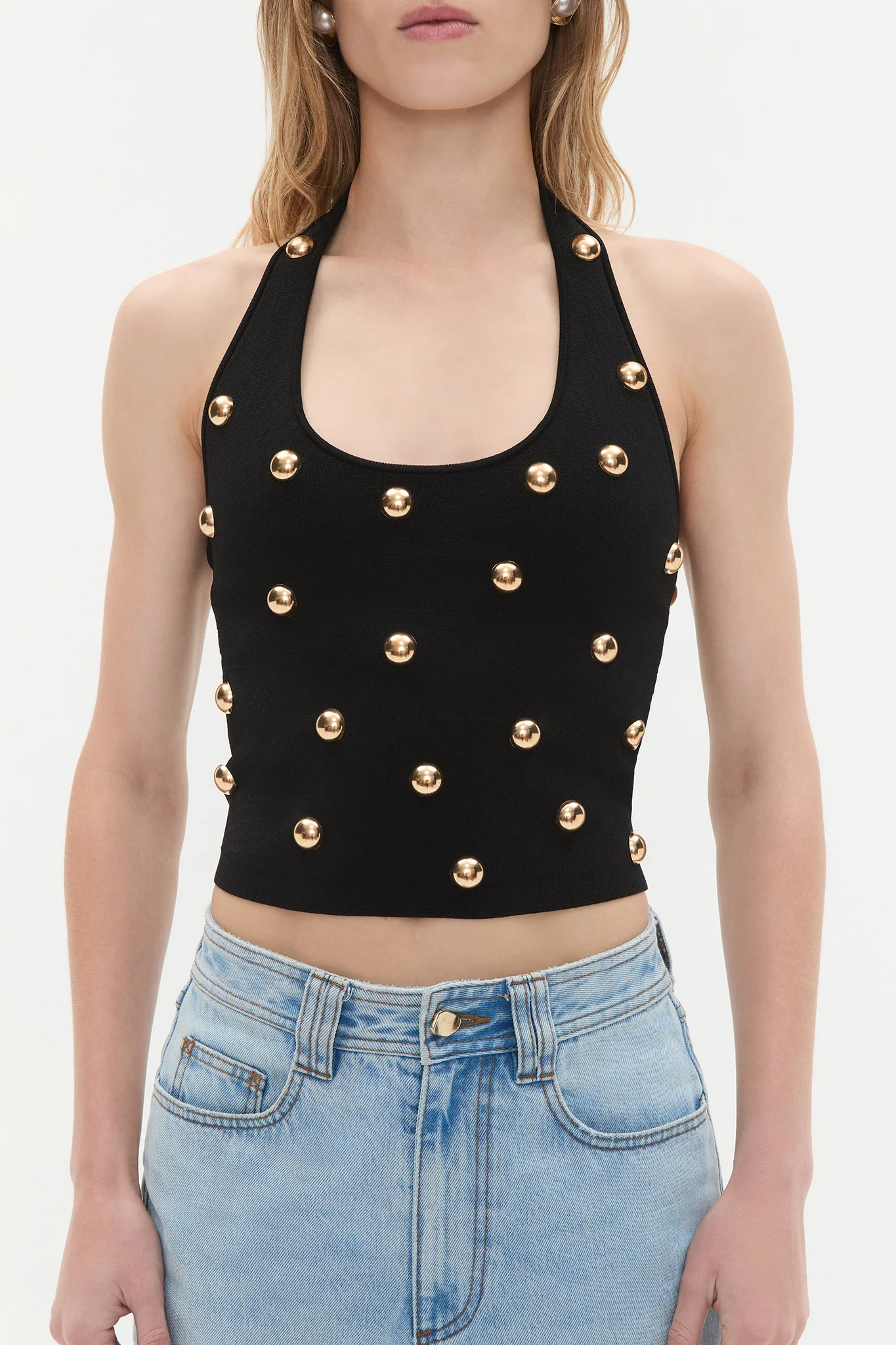 Leah Knit Halter Top