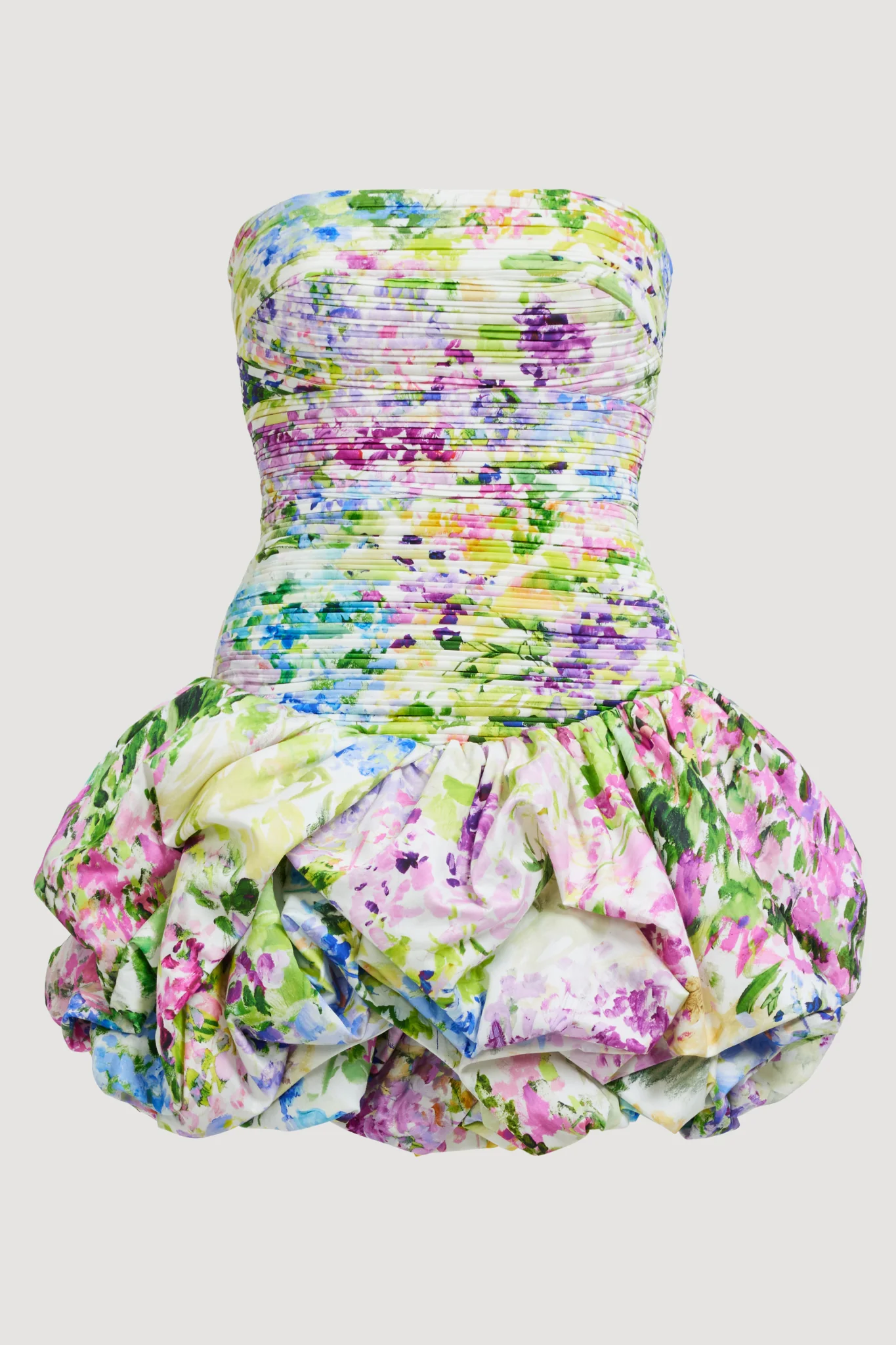 Violette Bubble Hem Mini Dress